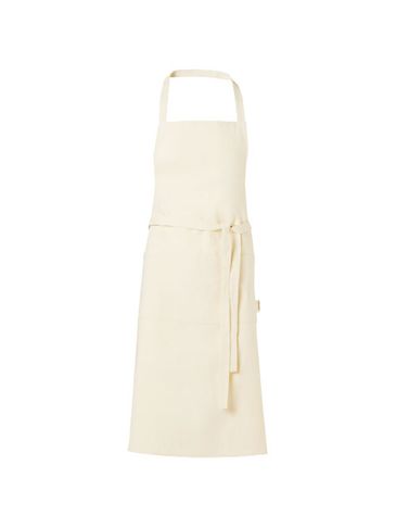 Orissa fartuch z bawełny organicznej o gramaturze 200 g/m², natural