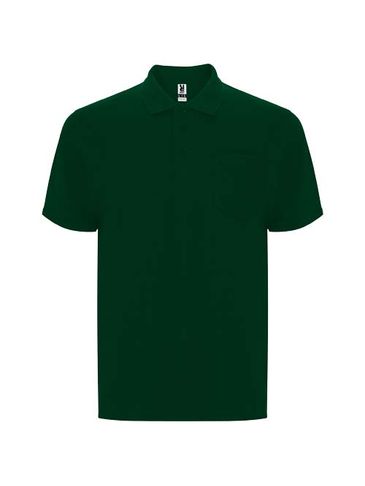 Centauro Premium koszulka polo unisex z krótkim rękawem, butelkowa zieleń