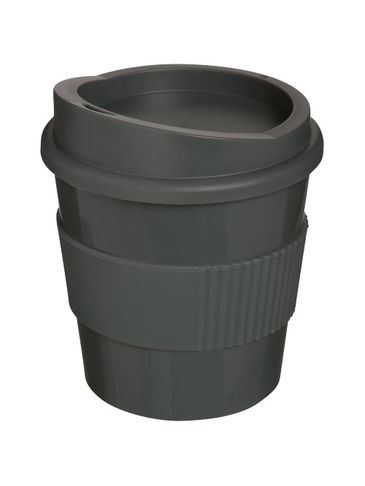 Kubek z serii Americano® Primo o pojemności 250 ml z uchwytem, szary