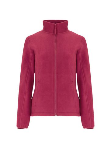 Artic damska kurtka polarowa z zamkiem błyskawicznym na całej długości, rossette