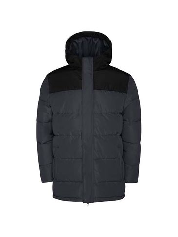 Tallin ocieplana kurtka unisex, ebony / czarny