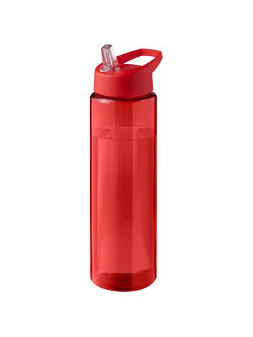 H2O Active® Eco Vibe 850 ml, bidon z dzióbkiem , czerwony / czerwony