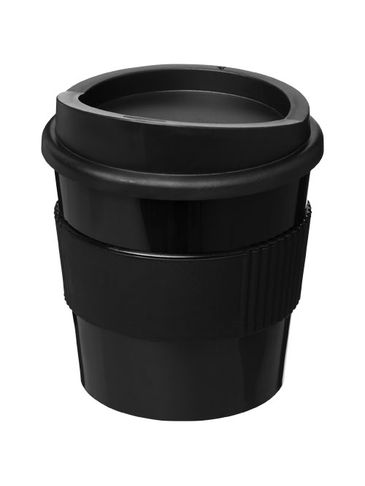 Kubek z serii Americano® Primo o pojemności 250 ml z uchwytem, czarny