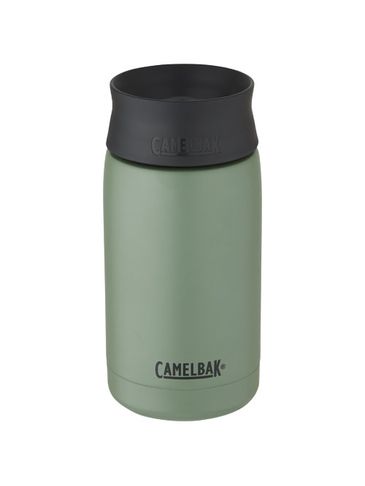 Kubek Hot Cap o pojemności 350 ml izolowany próżnią i miedzią, zielony melanż