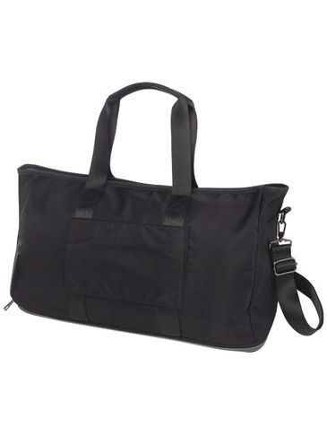 ChatGPT sade:  Rhine rozszerzalna torba podróżna o pojemności 35 l z materiałów z recyklingu, czarny