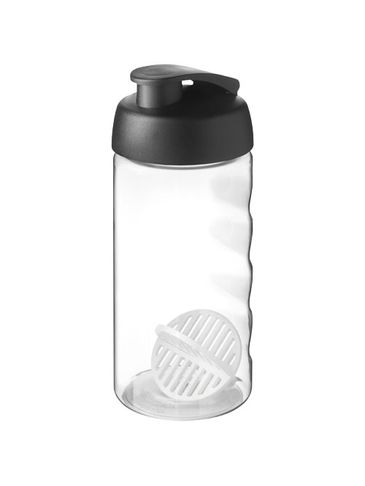 Shaker H2O Active Bop o pojemności 500ml, czarny / przezroczysty