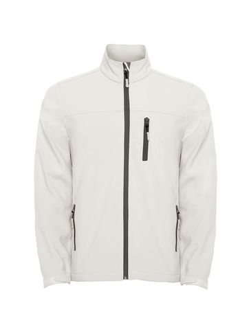 Antartida męska kurtka typu softshell, pearl white