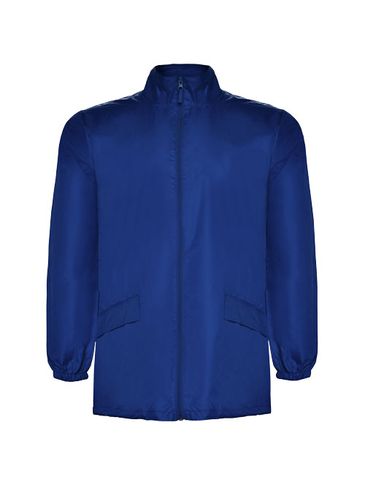 Escocia lekka kurtka przeciwdeszczowa unisex, błękit królewski