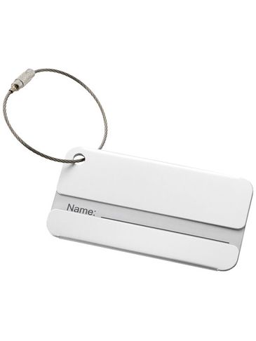 Zawieszka do bagażu Discovery, srebrny