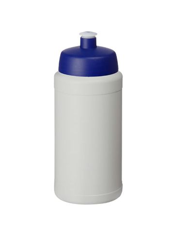 Baseline 500 ml butelka sportowa z recyklingu, piasek pustyni / niebieski