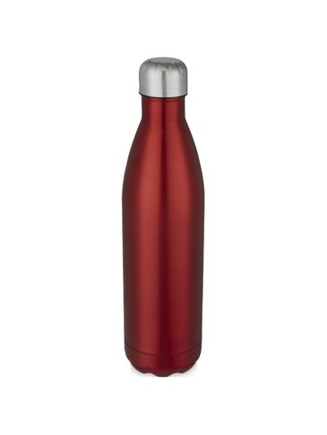 Cove 750 ml vacuum insulated stainless steel bottle, czerwony