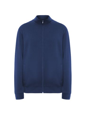 Ulan bluza unisex z zamkiem błyskawicznym na całej długości, błękit królewski