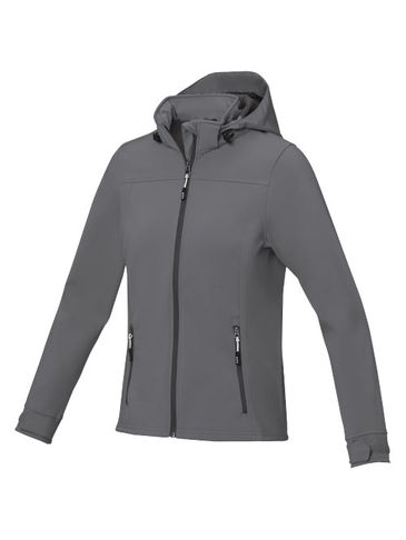 Damska kurtka softshell Langley, stalowa szarość