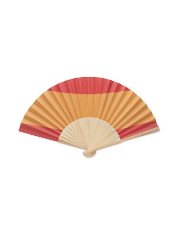 FUNFAN - Ręczny wachlarz z flagą