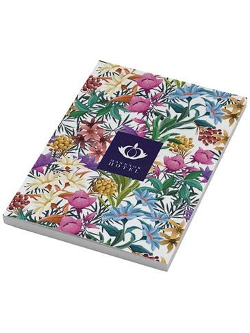 Notatnik Novella Austen A5 w miękkiej okładce — 100 kartek, biały