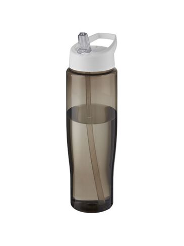 H2O Active® Eco Tempo 700 ml bidon z wyciąganym dzióbkiem, biały / ciemnografitowy