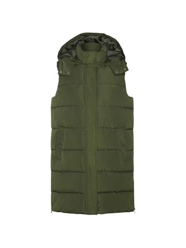 Reine ocieplana kamizelka damska, militar green