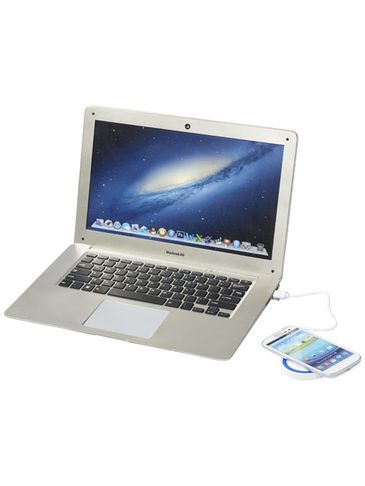 Bezprzewodowa ładowarka indukcyjna Freal 5 W, biały / błękit królewski