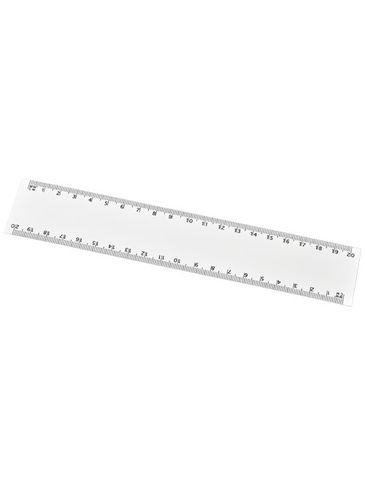 Elastyczna linijka o długości 20 cm Arc, biały