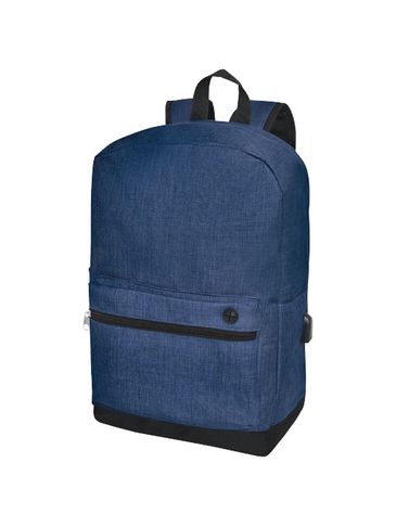 Biznesowy plecak na laptopa 15,6 cala Hoss, granatowy melanż