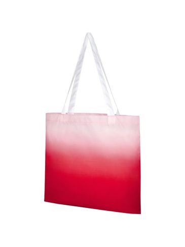 Gradientowa torba na zakupy Rio, czerwony