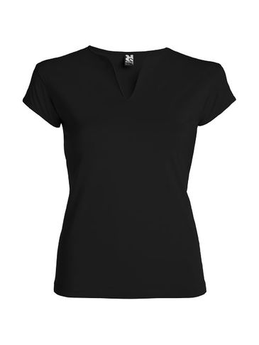 Belice koszulka damska z krótkim rękawem, czarny