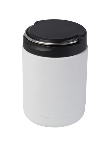 Doveron pojemnik śniadaniowy ze stali nierdzewnej z recyklingu o pojemności 500 ml , biały