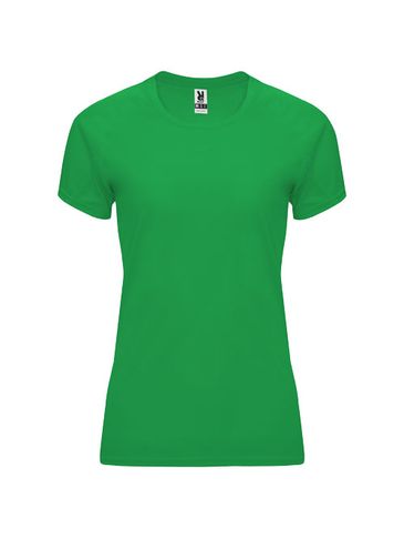 Bahrain sportowa koszulka damska z krótkim rękawem, zielona paproć