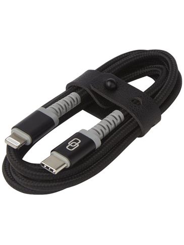 ADAPT MFI kabel USB-C do Lightning, czarny