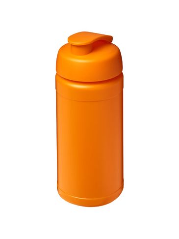 Bidon Baseline® Plus o pojemności 500 ml z wieczkiem zaciskowym, pomarańczowy