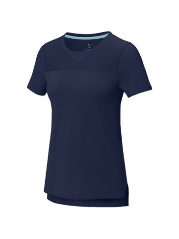 Borax luźna koszulak damska z certyfikatem recyklingu GRS, granatowy