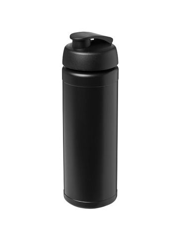 Bidon Baseline® Plus o pojemności 750 ml z wieczkiem zaciskowym, czarny