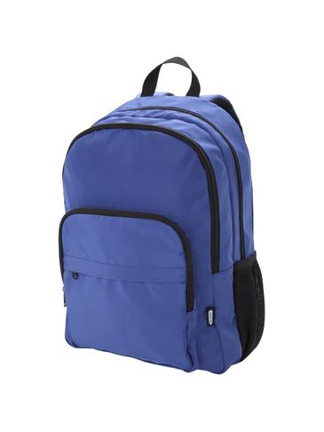 Trend Plus plecak na laptopa o przekątnej 15-cali o pojemności 20 l wykonany z materiałów z recyklingu z certyfikatem GRS, błękit królewski