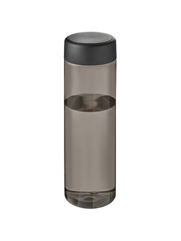 H2O Active® Vibe 850 ml screw cap water bottle, ciemnografitowy / czarny