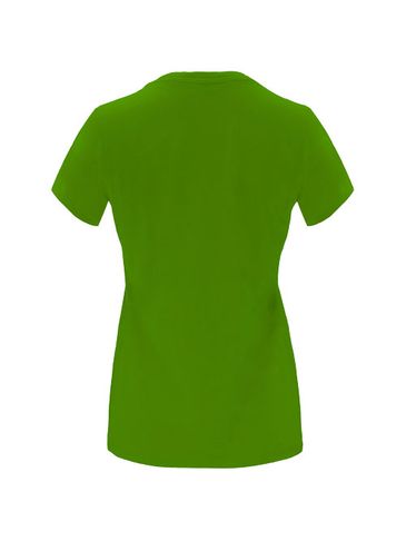 Capri koszulka damska z krótkim rękawem, grass green