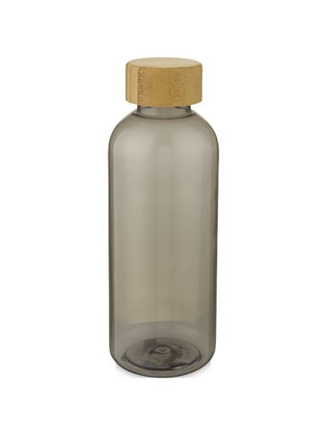 Ziggs butelka na wodę o pojemności 1000 ml wykonana z tworzyw sztucznych pochodzących z recyklingu, ciemnografitowy