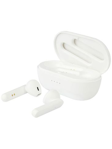 Pure TWS earbuds with antibacterial additive, biały