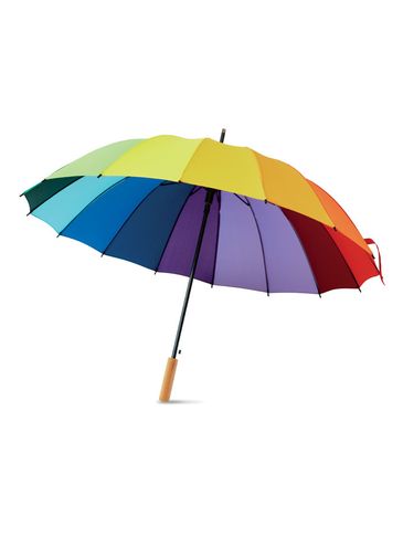 BOWBRELLA - Tęczowy parasol 27 cali
