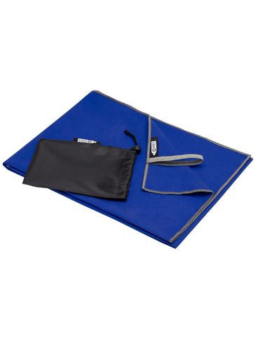 Pieter niezwykle lekki i szybko schnący ręcznik o wymiarach 50x100 cm z certyfikatem GRS, błękit królewski