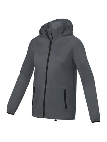 Dinlas lekka kurtka damska, szary sztormowy