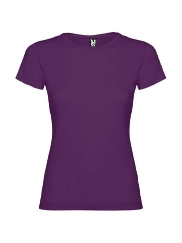 Jamaica koszulka damska z krótkim rękawem, fioletowy