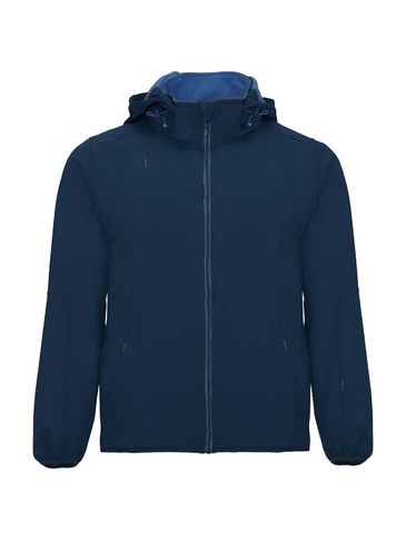 Siberia kurtka unisex typu softshell, navy blue