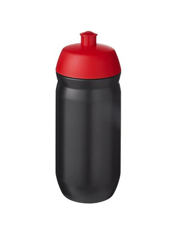 Bidon HydroFlex™o pojemności 500 ml, czerwony / czarny