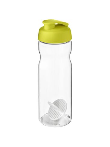 Shaker H2O Active Base o pojemności 650 ml, limonka / przezroczysty