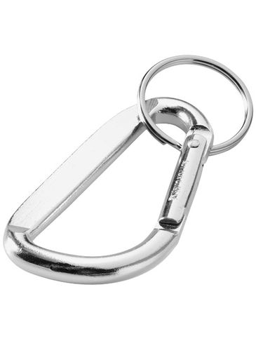 Brelok z karabińczykiem Timor, srebrny