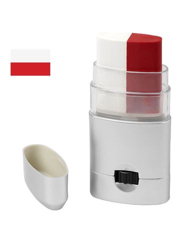 Farba do ciała Velox, biały / czerwony