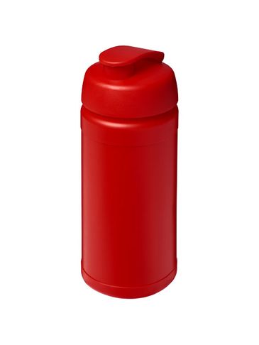 Bidon Baseline® Plus o pojemności 500 ml z wieczkiem zaciskowym, czerwony