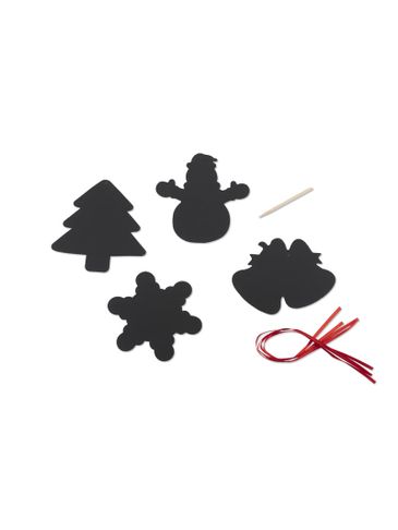 Zestaw zawieszek do zdrapywania DEKOR