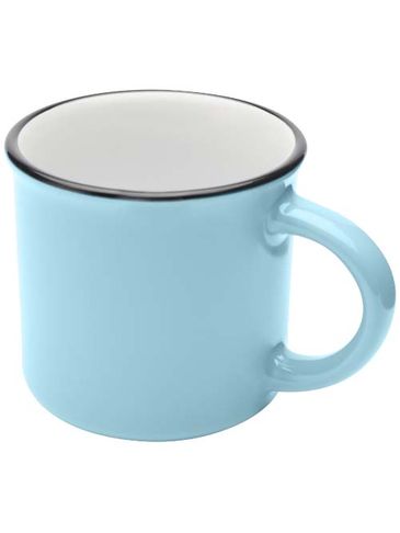 Bario kubek ceramiczny o pojemności 240 ml, rafowo niebieski