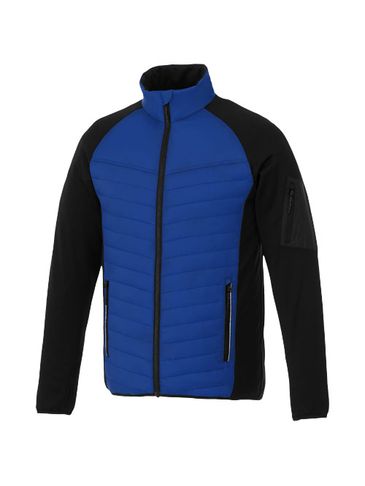 Męska kurtka hybrydowa Banff, niebieski